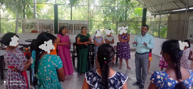 ස්පුට්නික්  බාලිකා ළමා නිවාසයේ දැරියන් සදහා ළමා කෙටි චිත්‍රපට ප්‍රදර්ශනය 